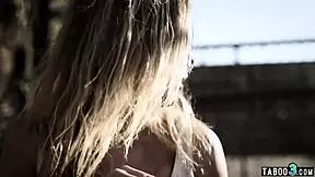 i cleaned the homeless teen and fucked her