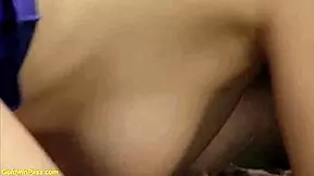 Young busty german stepsister gets outdoor fucked in the forest