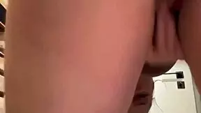 Young teen does extreme public masturbation and training at gym with fingering and orgasm