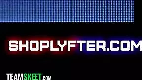 Pink pussy vibrator thief gets caught and punished hard by lpo in the shop