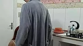 Beautiful employee seduces married boss, he eats her and cums in mouth