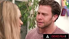 Gorgeous Babe Athena Faris Feels Intense Pleasure in Swinger Swap