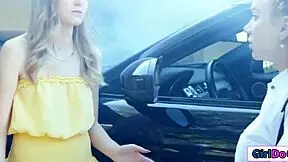 big boobs nurse facesitted by seductive neighbor