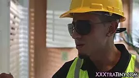 Petite Teen Receives Intense Facial Cumshot