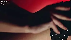 Vicky Lacerda shows off while masturbating and getting sucked deliciously on Red.