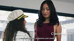 hogtied submissive pet was so horny as fuck 😈 liv revamped and avery black