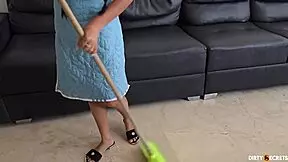 Employee Fucks Maid, I Masturbate, Then Threesome Surprise