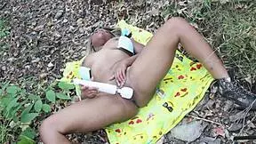 Is masturbating my wet pussy in the middle of nowhere exhilarating?