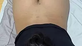 My Latina stepsister gives blowjob in office 😏