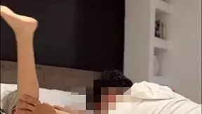 That horny skinny girl from tinder rides and sucks dick non-stop until swallowing all the cum