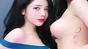 these two asian girls got big tits and pussies?
