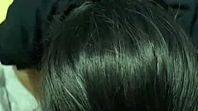 My Latina stepsister gives blowjob in office 😏