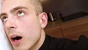 Two Hot Russian Teens Rimjob Stupid Dude!