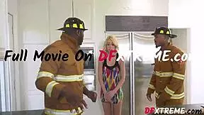 hot teen 18+ fuck fire department... oops, i mean firefighters!