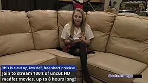 dr tampa - ava sirens 1st gyno exam - ava siren 😷