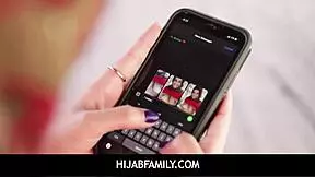 hijabfamily - virgin muslim stepsister in hijab fucks stepbrother- maya farrell