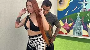 the muscular coach fucks his student right outdoors