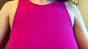 Look at the stepmother sucking her big milky tits.