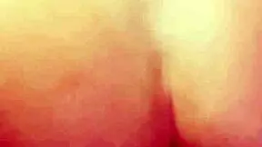 Delicious anal for big ass student craving tight cock but using thick dildo