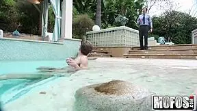 skinny girlfriends skinny dipping underwater