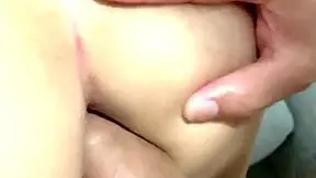 young latina wife experiences first anal fucking with husband on homemade webcam