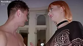 Redhead squirts piss in wild group blowjob and rough fucking session