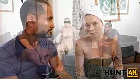 Dirty girl cheats on boyfriend in passionate sex