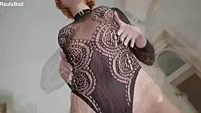 Redhead squirts piss in wild group blowjob and rough fucking session