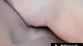 Mommys girl pawg milf fucks busty stepbae during pool day