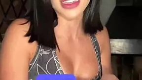 petite latina on casting gags on deepthroat interview