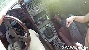 Young Non-Professional Drilled In Back Room!