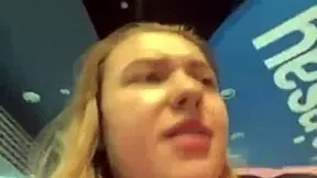 Teen Masturbates in Taxi and Mall! Wet Pussy Orgasm in Public!