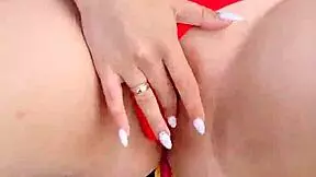 beautiful brunette gives intense blowjob by the river