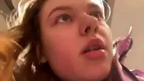 Teen Masturbates in Taxi and Mall! Wet Pussy Orgasm in Public!