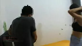 She accidentally noticed her stepbrother masturbating and offered help