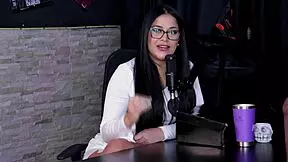 Morena Safada Demonstrates Her Blowjob, Strips Naked Showing Breasts And Pussy After Saying She Likes Touching Herself During Sex. Casal Fada Prazeres Sheer Red Hallow