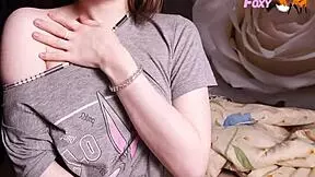 Real Amateur Modest Girl Reaches Orgasm With Nipple Play