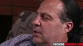 Slutty Teen Says, 'I'm So Hungry For Grandpa's Cock Tonight'