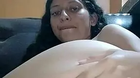 did you catch me masturbating with my big latina tits out