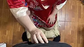 Hot student really wanted me to cum on her tits trailer 😍