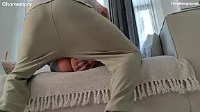 Her stepfather punished her in ass for skipping classes