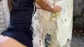 Public Flashing And Sex In Tourist Hotspot - POV Teen 18+ Sex