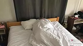 fucking a skinny girl in front of the neighbors