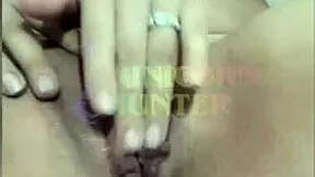 Rubbing my pussy, I felt the urge to finger my ass too