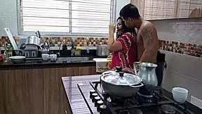 Hot mature latina gets fucked by her stepson in the bedroom