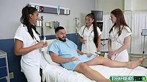 Treatment By THREE STUNNING DOCTORS In Hospital