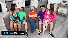 Come on, let's play hide and seek with that tiny 18+ pussy.