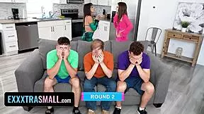 Come on, let's play hide and seek with that tiny 18+ pussy.