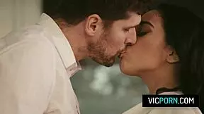 Horny Couple Have Rough Sex In The Kitchen