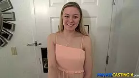 Private Casting X - Hot Perky Blonde Amber Moore Audition Fuck